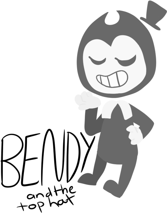Bendy And The Top Hat - Cartoon (894x894)