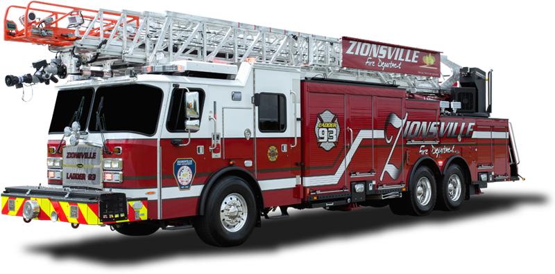 Cr 137 Aerial Ladder Fire Truck Custom Fire Trucks - Fire Apparatus (815x712)