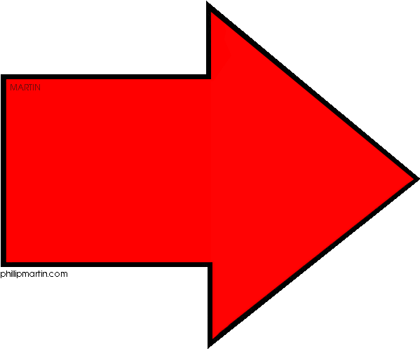 Clipart Arrow - Clip Art Red Arrow (648x548)