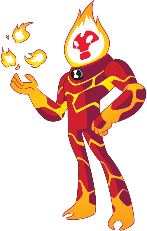 Heatblast - Ben 10 Reboot Heatblast (504x794)