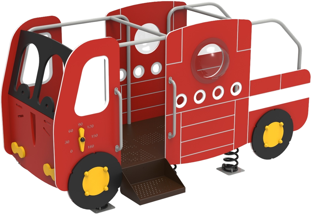 Ups-4016 Fire Truck - Model Car (1200x779)