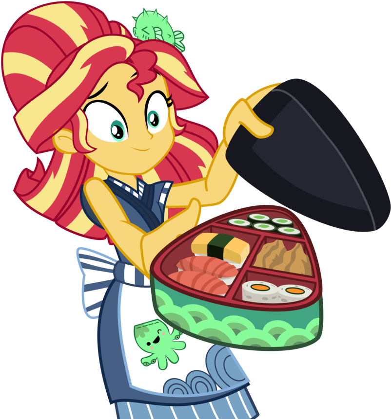 Want Sushi By Keronianniroro - Sunset Shimmer Sushi (924x864)