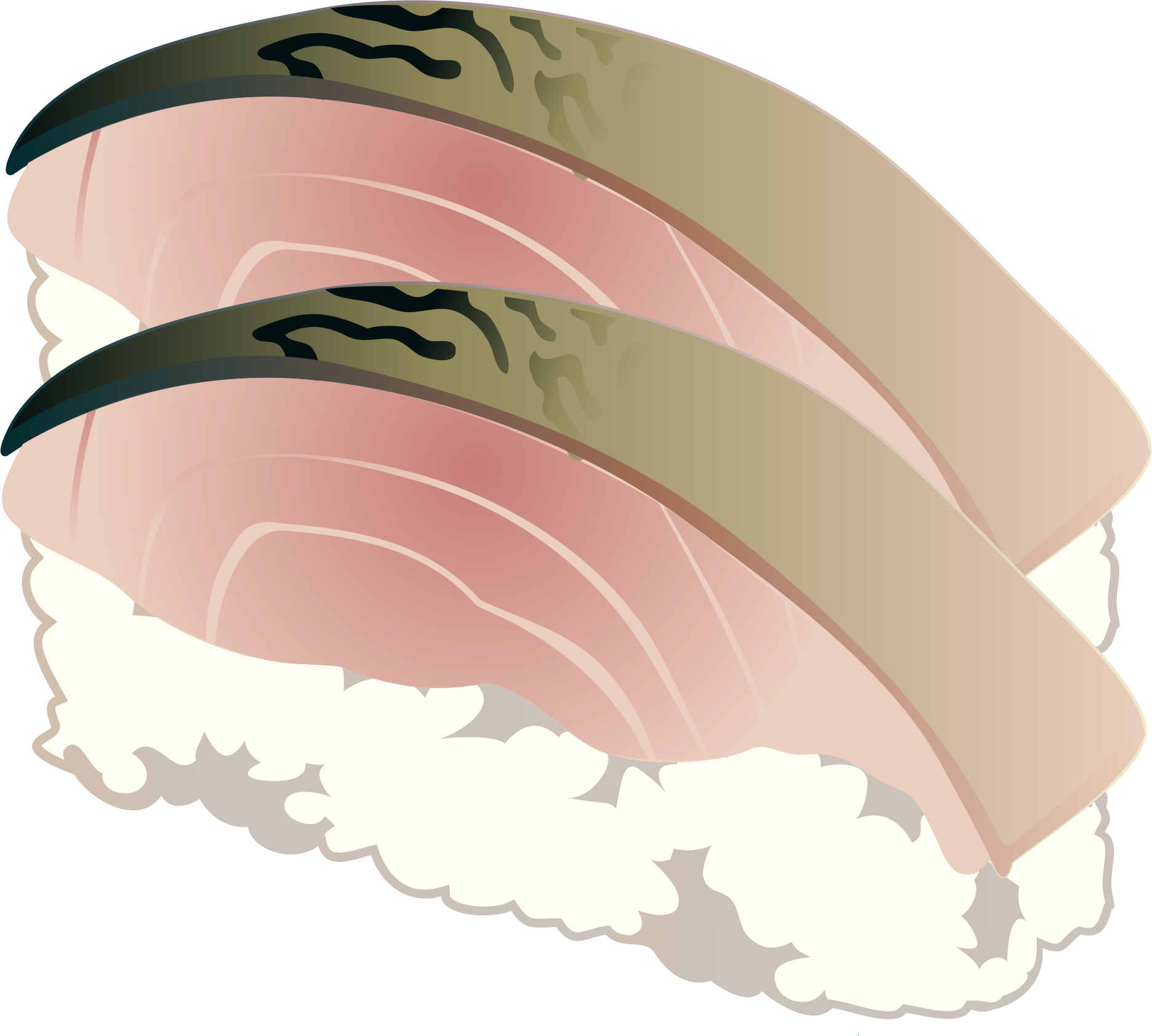 This Free Icons Png Design Of Mackerel Sushi - Sushi (1872x1683)
