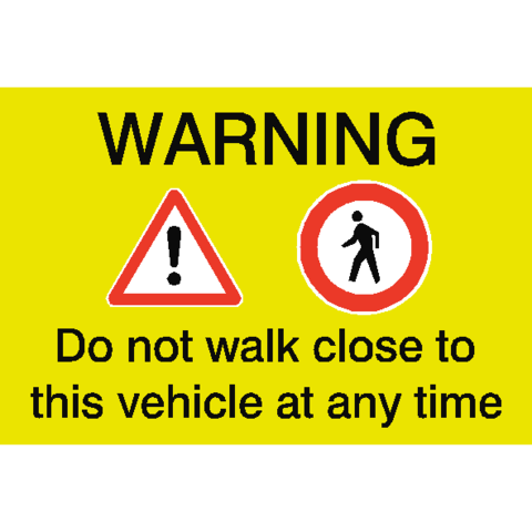 Pedestrian Vehicle Safety Sticker - Noticester Af-651231 Warning Arc Flash And Shock Hazard (480x480)