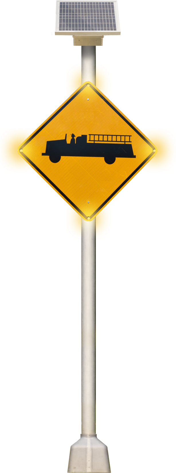 Emergency Warning - Fire Station Throw Blanket (614x1747)