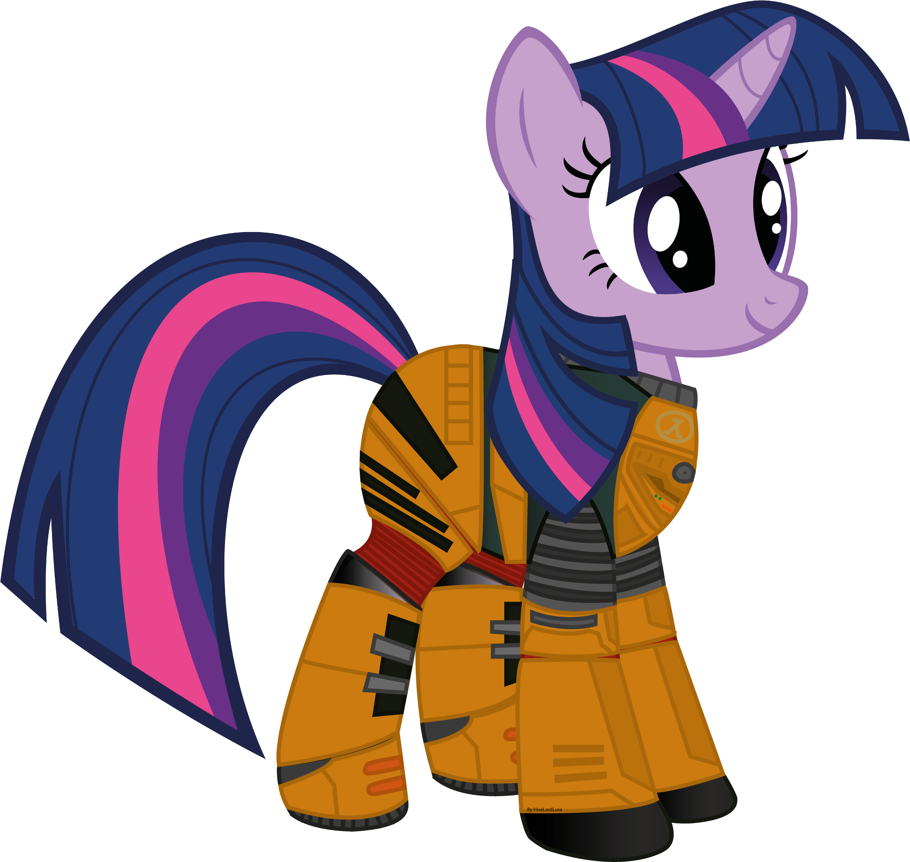 Half-life 3 Sneak Peek - My Little Pony Individual (4167x3703)