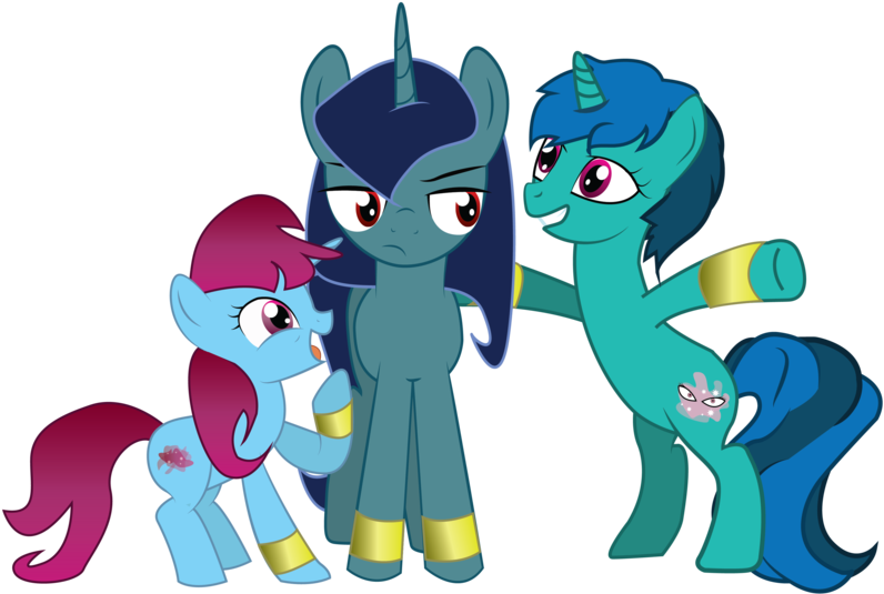 The Genie Pony Sisters By Rm Keyblade Mistress - Cartoon (1024x630)