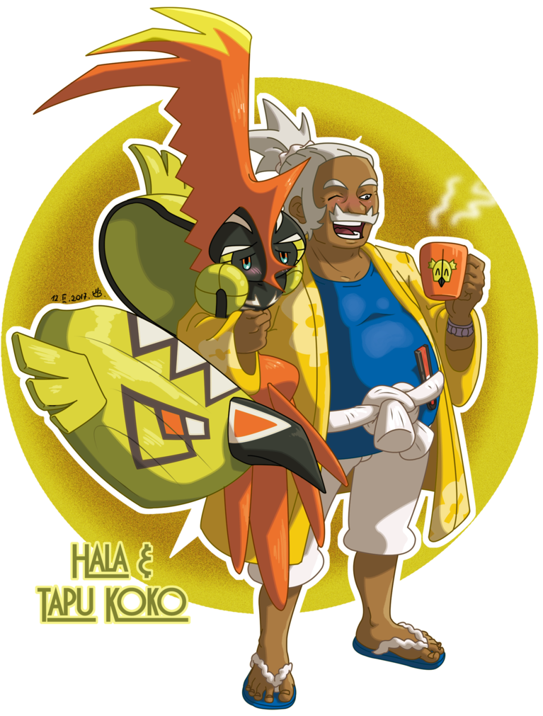 It's Time For Tapu Cocoa By Ari-chaan - Cartoon (772x1034)
