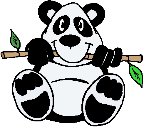 The Baby Panda Was A Little Ball Of Fur - Happy Fathers Day Animated Gifs (490x431)