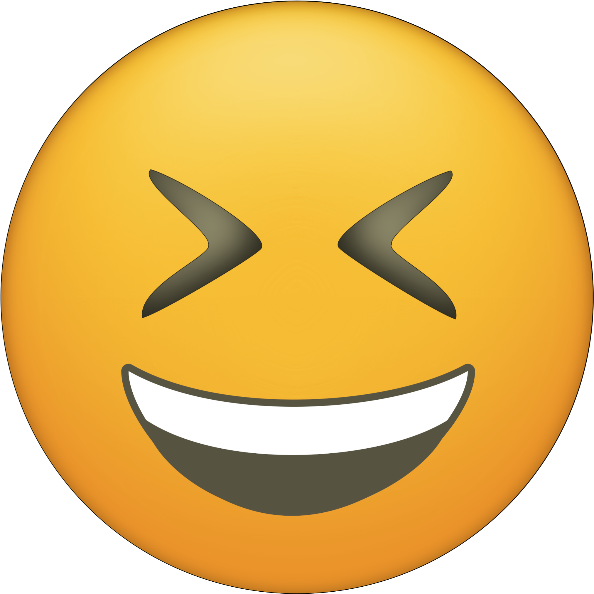 Com Wp Content Uploads 2017 06 Happy Teeth Eyes - Printable Emoji Faces (2083x2083)
