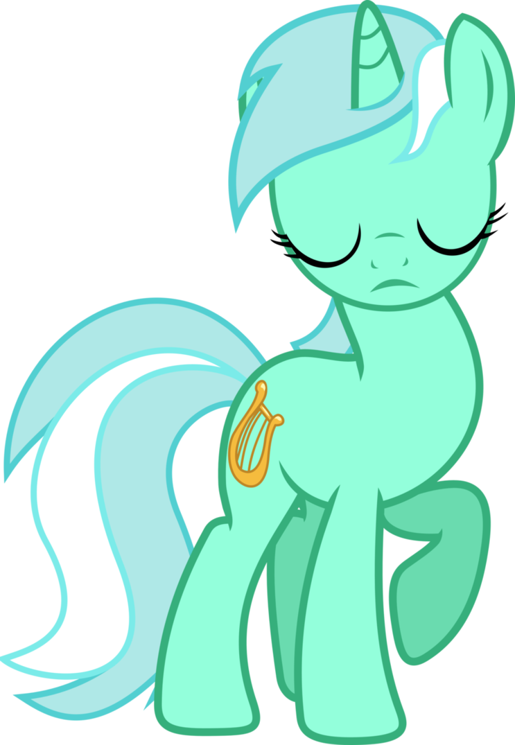 Lyra Heartstrings By Zomgmad - Mlp Lyra Png (743x1075)