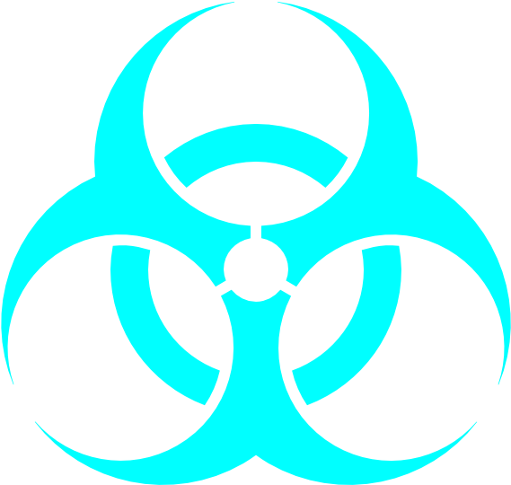 Apocalyptic Clipart Biohazard - Biohazard Symbol (600x600)