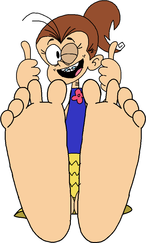 Older Lura Loud Feet By Dracoshark1900 - Digital Art (733x1091)