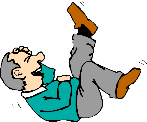 Terry Told Ted That Tickles - Cartoon Person Laughing Hysterically (490x405)