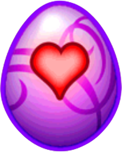 Love Dragon - Dragon City Love Dragon Egg (400x499)