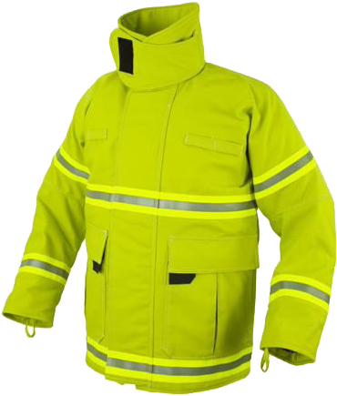 0000954 E Series Structural Fire Coat Nomex 3d Outer - Fire (434x500)