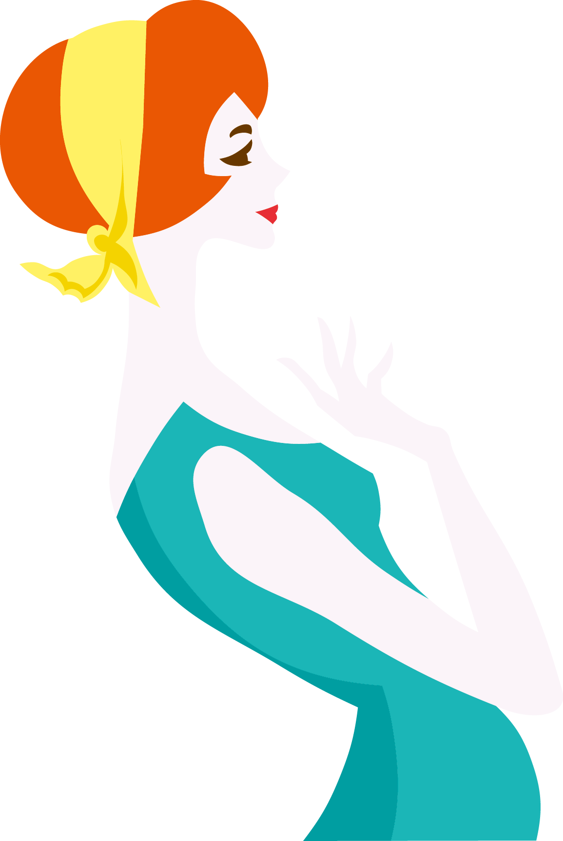 Woman Illustration - Vector Women - Woman Illustration - Vector Women (1155x1724)