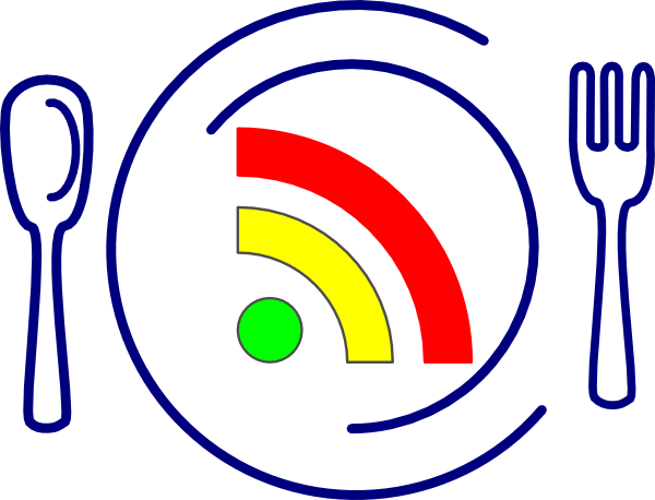 Food Safety Clipart 2 By Debbie - Sketsa Piring Dan Sendok (600x458)