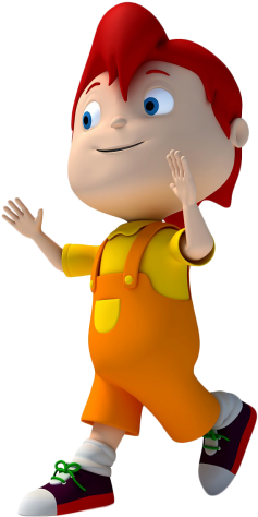 3d Cartoon K - Cartoons Kisd 3d Png (500x500)