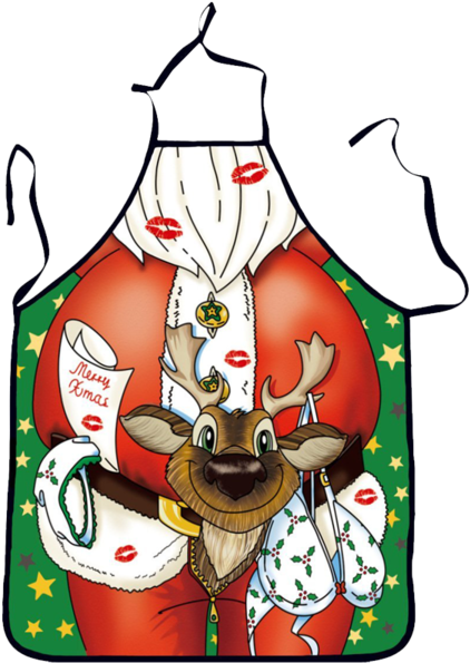 New Barley Christmas Apron Decoration For Kitchen Bar - Ouliu Womens Hip Hop 3d Digital Printed Fuuny Kitchen (600x600)