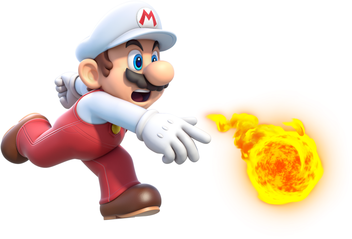 Super Mario Fire Png Image - Super Mario 3d World Fire Mario (1280x924)