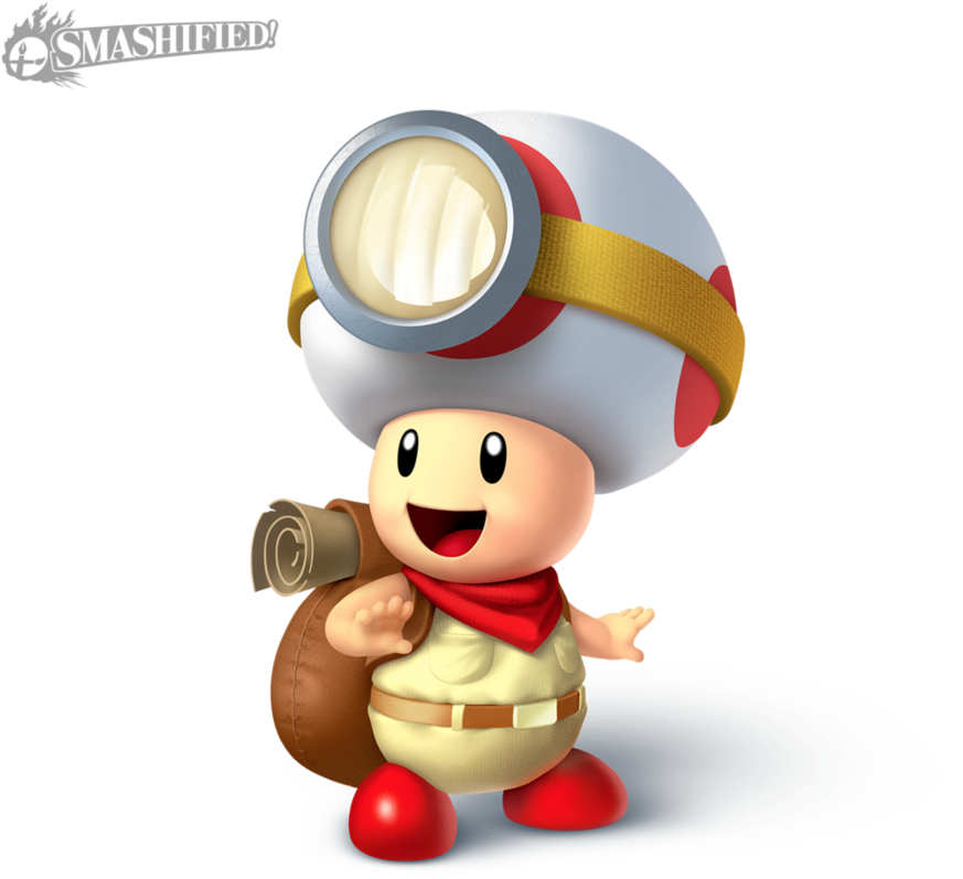 Captain Toad Smashified By Hextupleyoodot - Super Smash Bros. For Nintendo 3ds And Wii U (893x894)