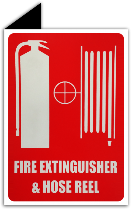 Right Angle Fire Extinguisher & Hose Reel Location - Hose Reel (700x700)