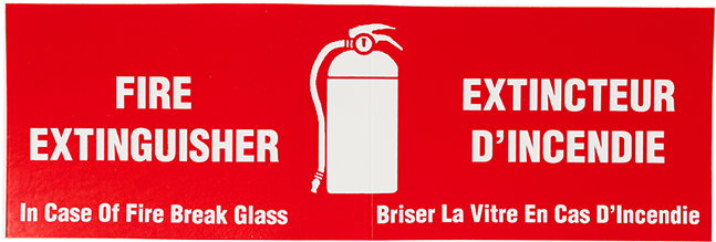 In Case Of Fire Break Glass\ - Fire Extinguisher (700x700)