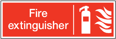 Fire Extinguisher Safety Sticker - Www.safety-label.co.uk Fire Extinguisher Standard Label (480x480)