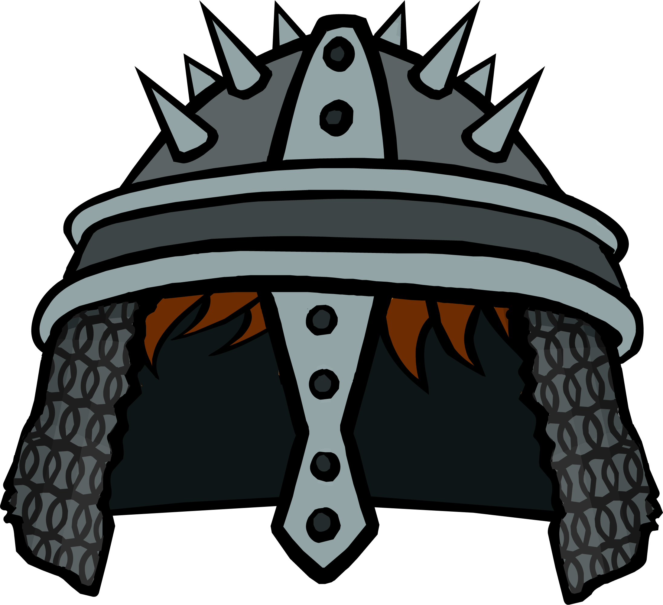 Spiked Warrior Helm - Illustration (2193x2002)