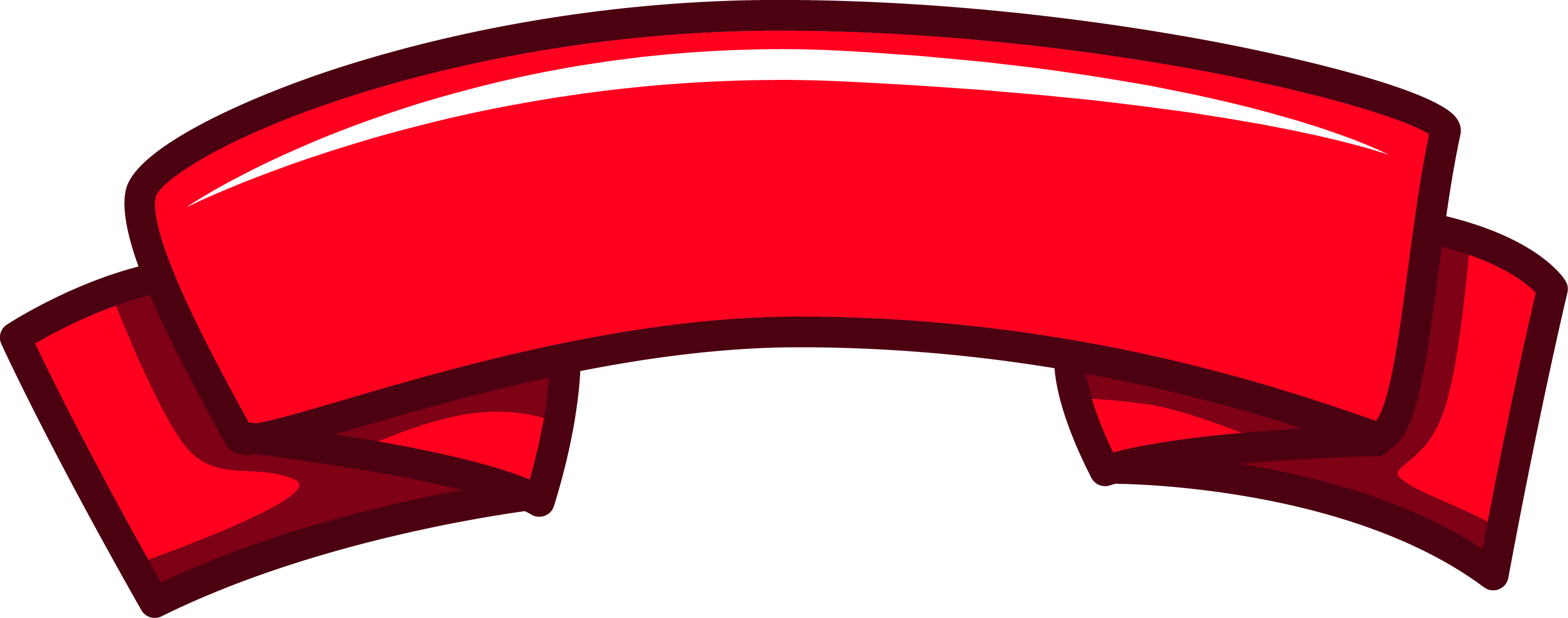 Red Ribbon Red Ribbon Clip Art - Cintas Png Vector Rojo (3100x1222)