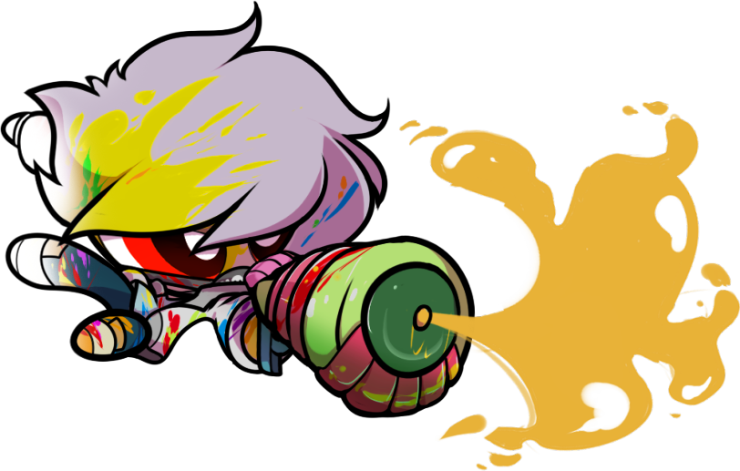 Colour Splash Party - Illustration (812x517)