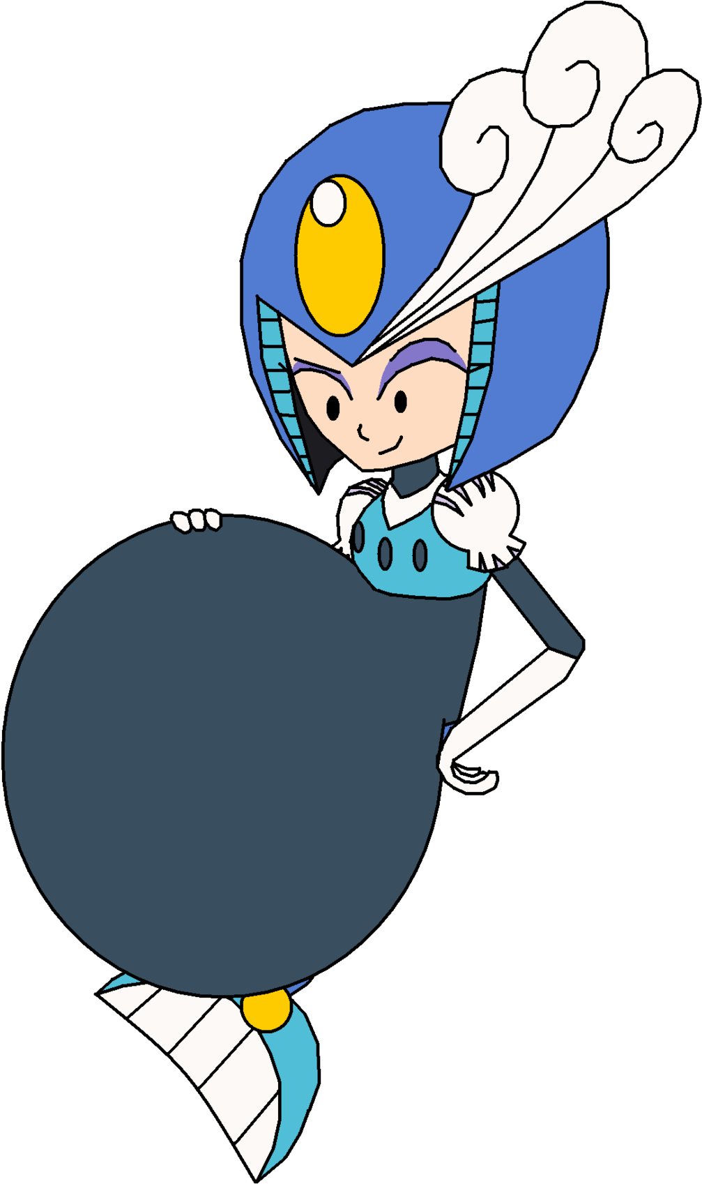 Splash Woman Ate Someone By Girlsvoreboys - Megaman Splash Woman (1024x1710)