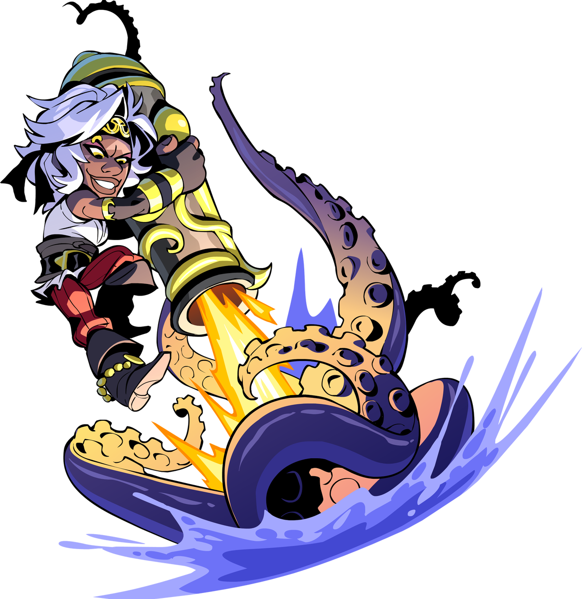 I Don't Know If We've Shown @oddling's Corsair Splash - Calendar (1167x1200)