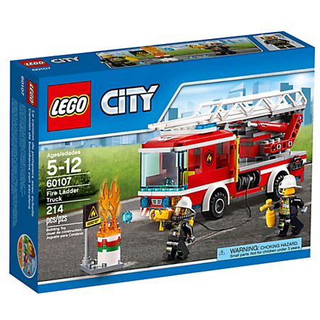 Fire Truck Clipart Police Car - Lego City Fire Ladder Truck (600x450)