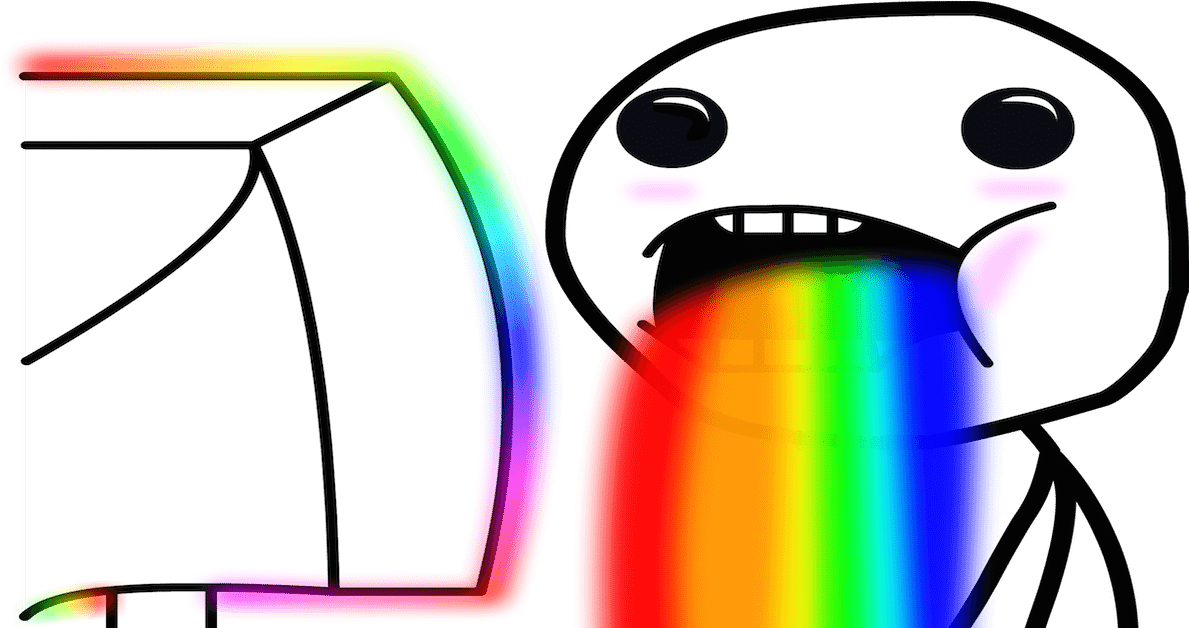 This Is What Makes Aliexpress Just Amazing - Meme Vomitando Arco Iris (1200x627)