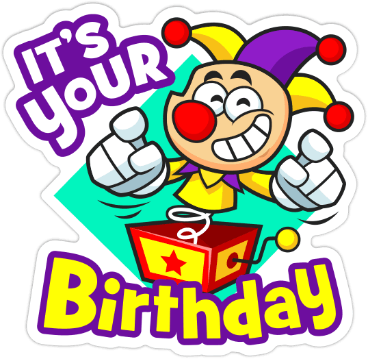Birthday Cake Sticker Emoticon Clip Art - Birthday (538x524)
