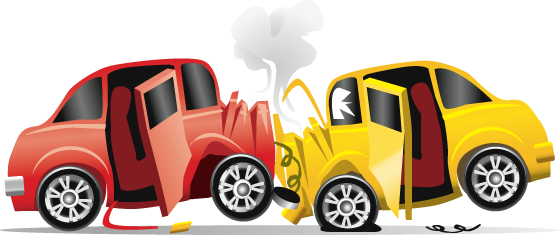 Crash Reports - Car Crash Clip Art (559x235)