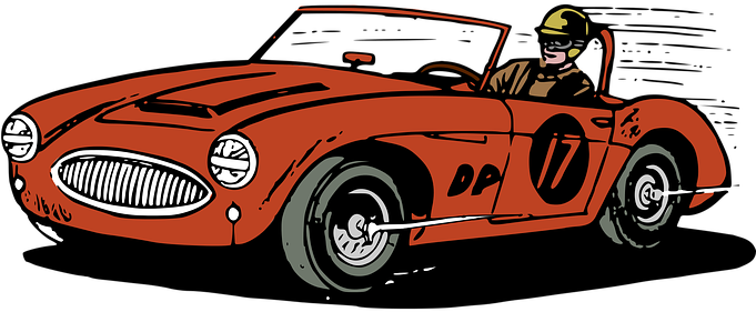 Automobile Car Race Racing Retro Speed Car - Clip Art Race Car - (680x340) Png Clipart Download Automobile Car Race Racing Retro Speed Car - Clip Art Race Car - (680x340) Png Clipart Download