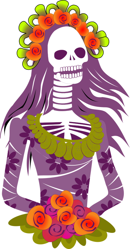 Free Calavera Clip Art - Cafepress Marriage Iphone 6/6s Tough Case (419x800)
