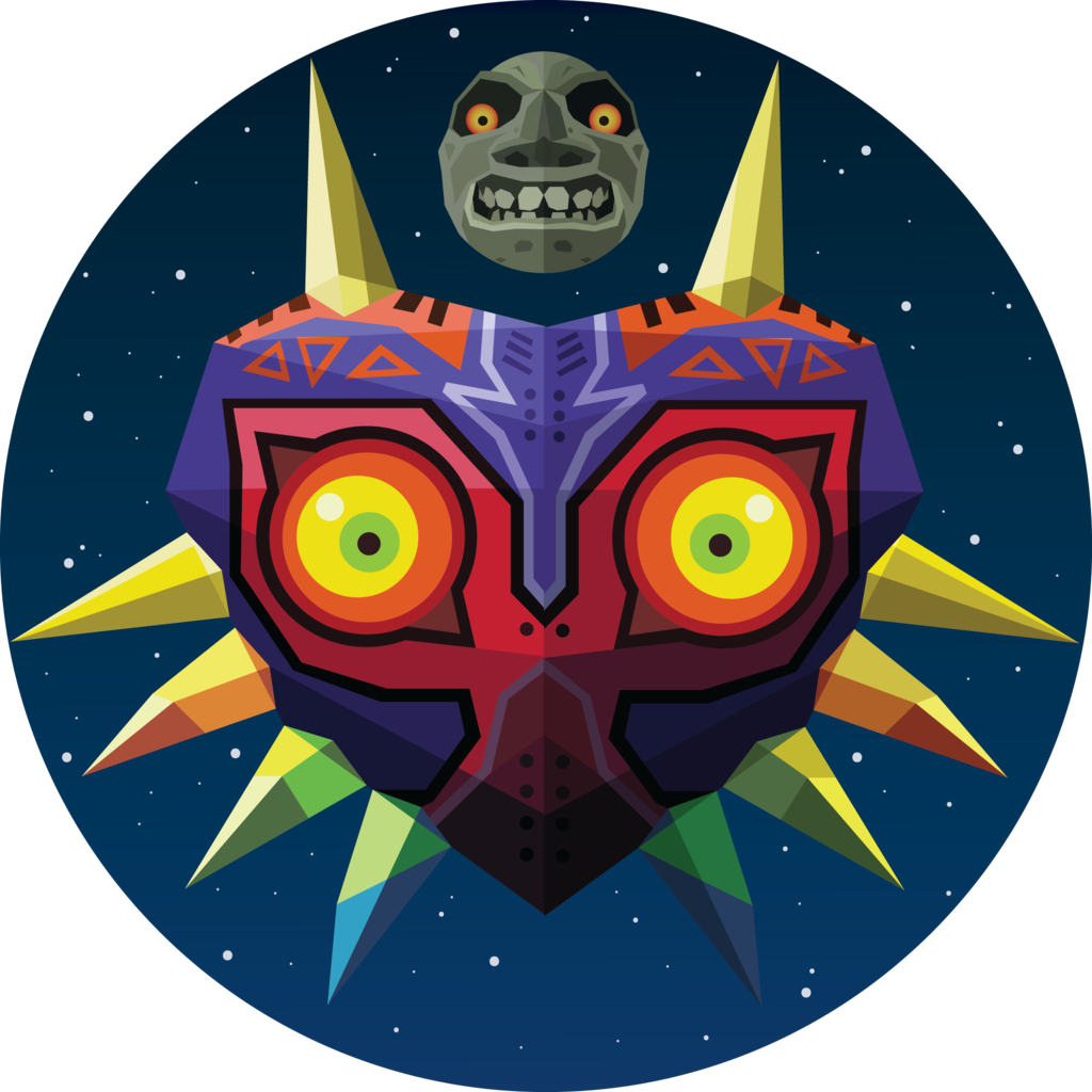 Majora's Mask By Calfrills - Arsenal Tube Station (1024x1024)