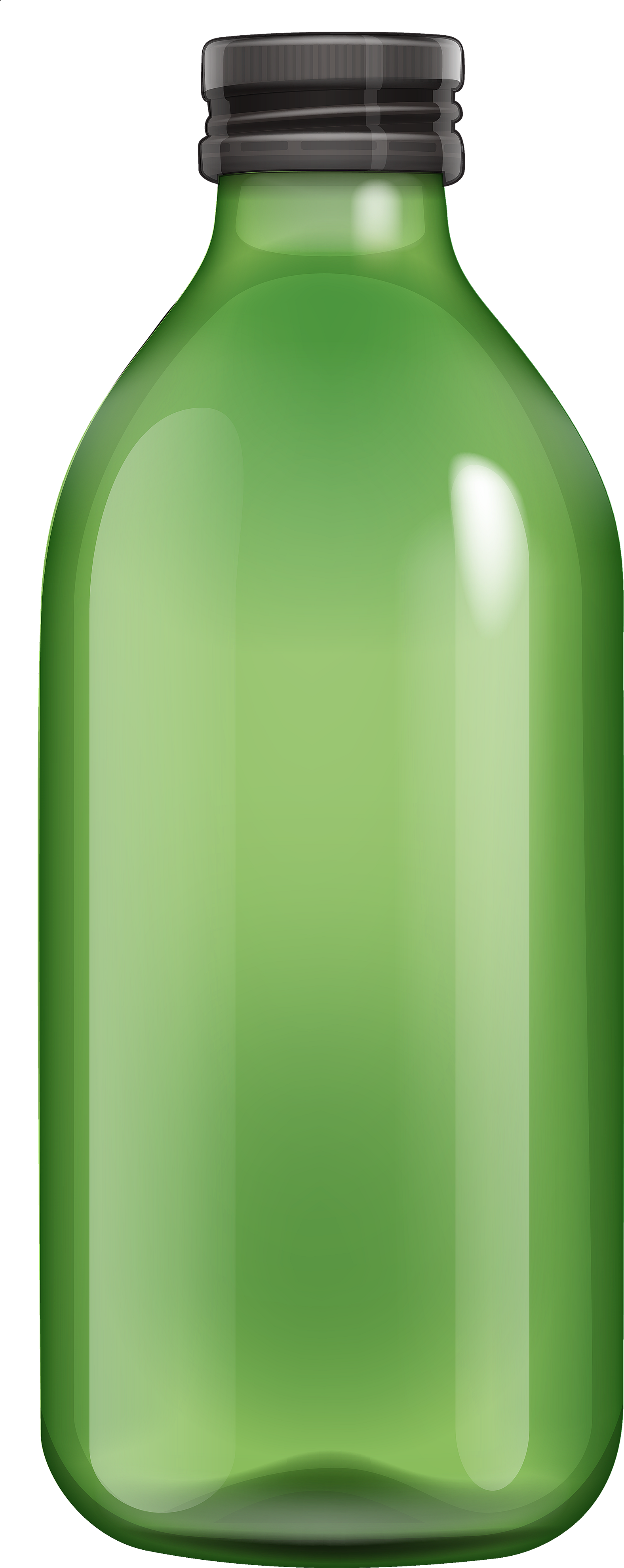 Green Bottle Png Clipart Best Web Glass Baby Bottles - Green Plastic Bottle Png (1685x4000)