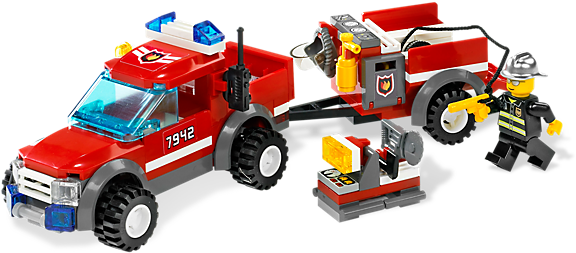 Speed To The Scene And Save The Day In The Off-road - Lego City Off Road Fire Rescue (600x450)