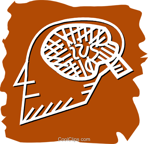 Brain Royalty Free Vector Clip Art Illustration - Clip Art (480x465)