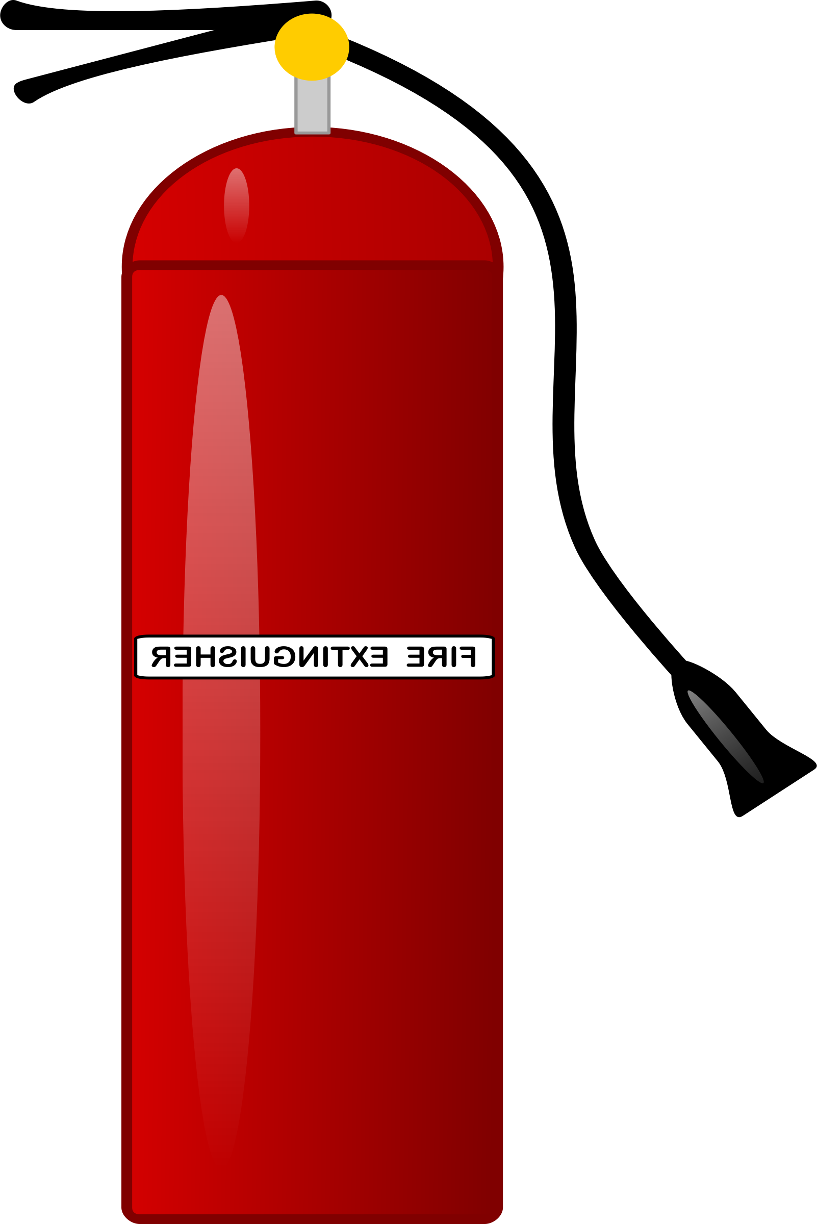 Fire Extinguisher Clipart - Fire Extinguisher (1602x2400)