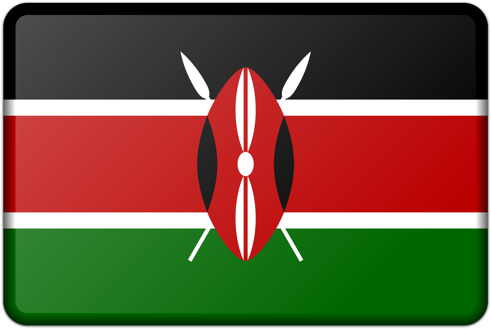 Of Kenya - Kenya Flag (2400x1600)
