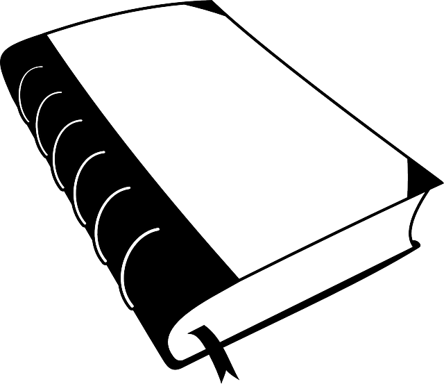 Book Black And White (640x553)