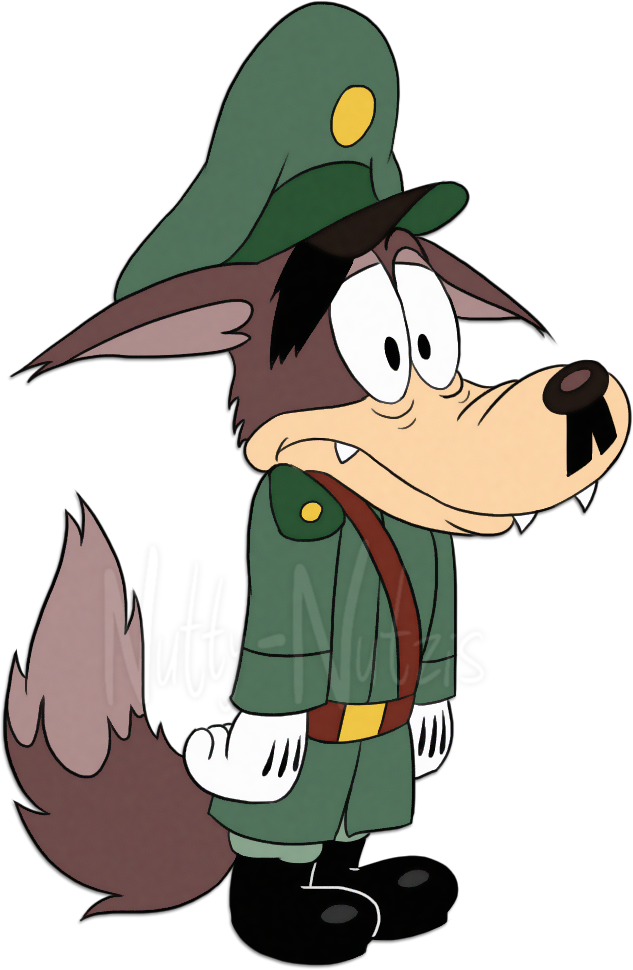 Midget Adolf Wolf Finalised By Colossalstinker - Midget (633x970)