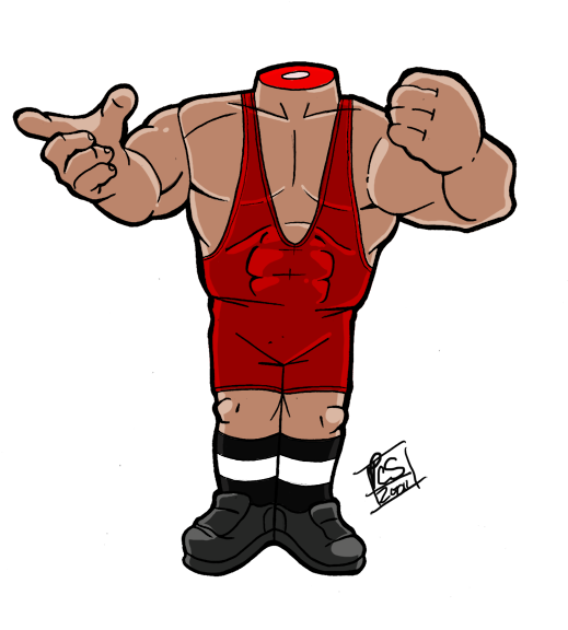 Stumpy The Headless Midget Hasbro By Porkchop-art - Illustration (527x581)