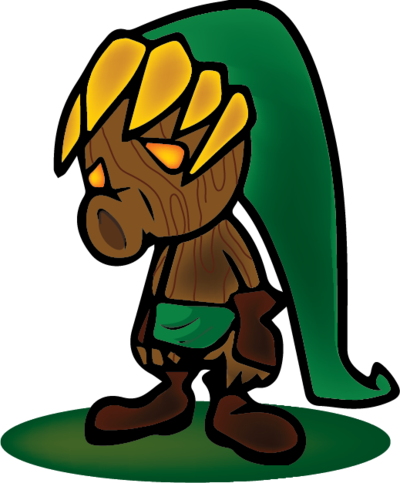 Deku Link By The Tall Midget - Deku Link By The Tall Midget (400x483)